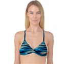 Waves Abstract Waves Abstract Reversible Tri Bikini Top View1