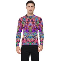 Flower Patterns Abstract Pattern Digital Art Men s Long Sleeve Rash Guard by Semog4