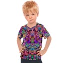 Flower Patterns Abstract Pattern Digital Art Kids  Sports Tee View1