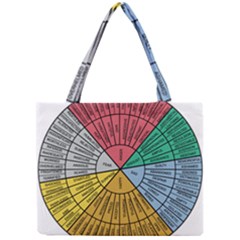 Wheel Of Emotions Feeling Emotion Thought Language Critical Thinking Mini Tote Bag by Semog4