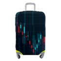 Flag Patterns On Forex Charts Luggage Cover (Small) View1