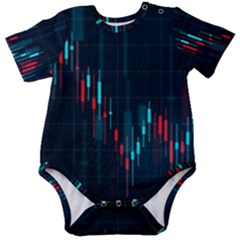 Flag Patterns On Forex Charts Baby Short Sleeve Bodysuit by Semog4