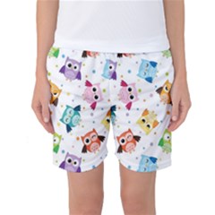 Owl Bird Women s Basketball Shorts by Semog4