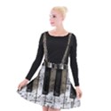 Music Piano Instrument Sheet Suspender Skater Skirt View1