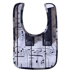 Music Piano Instrument Sheet Baby Bib by Semog4