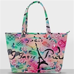 From Paris Abstract Art Pattern Back Pocket Shoulder Bag  by Semog4