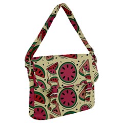 Watermelon Pattern Slices Fruit Buckle Messenger Bag by Semog4