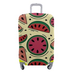 Watermelon Pattern Slices Fruit Luggage Cover (small) by Semog4