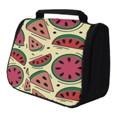 Watermelon Pattern Slices Fruit Full Print Travel Pouch (small) by Semog4