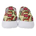 Watermelon Pattern Slices Fruit Women s Slip On Sneakers View4