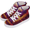 Phoenix Bird Kids  Hi-Top Skate Sneakers View2