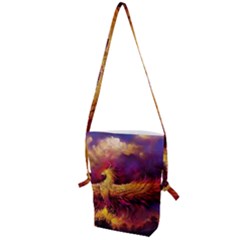 Phoenix Bird Folding Shoulder Bag by Semog4