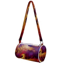 Phoenix Bird Mini Cylinder Bag by Semog4