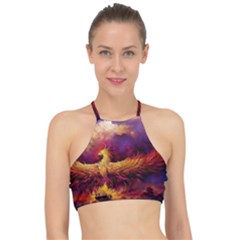 Phoenix Bird Racer Front Bikini Top by Semog4