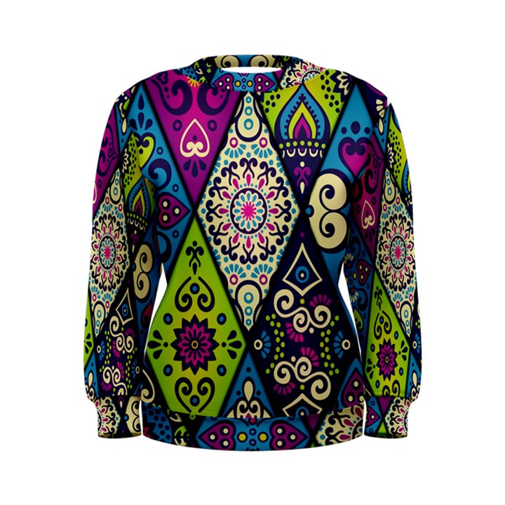 Ethnic Pattern Abstract Women s Sweatshirt