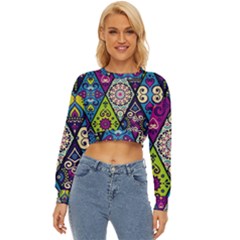 Ethnic Pattern Abstract Lightweight Long Sleeve Sweatshirt by Semog4