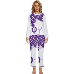 Naturally Me  Womens  Long Sleeve Lightweight Pajamas Set by Designyourwardrob