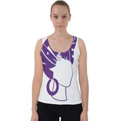 Naturally Me  Velvet Tank Top