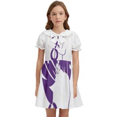 Naturally Me  Kids  Bow Tie Puff Sleeve Dress