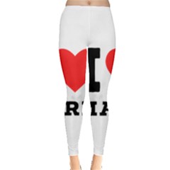 I Love Mark Leggings  by ilovewhateva