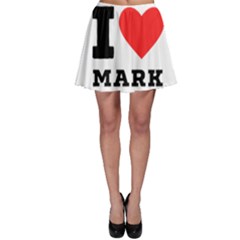 I Love Mark Skater Skirt by ilovewhateva