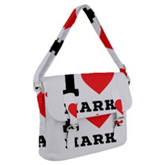 I Love Mark Buckle Messenger Bag by ilovewhateva