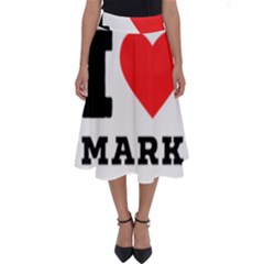 I Love Mark Perfect Length Midi Skirt by ilovewhateva