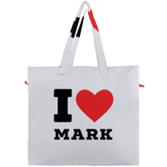 I Love Mark Canvas Travel Bag by ilovewhateva