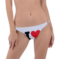 I Love Mark Ring Detail Bikini Bottoms by ilovewhateva