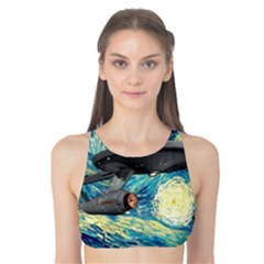 Star Trek Starship The Starry Night Van Gogh Tank Bikini Top by Semog4