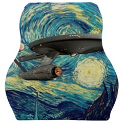 Star Trek Starship The Starry Night Van Gogh Car Seat Velour Cushion  by Semog4