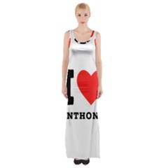 I Love Anthony  Thigh Split Maxi Dress by ilovewhateva