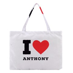 I Love Anthony  Medium Tote Bag by ilovewhateva