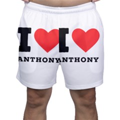 I Love Anthony  Men s Shorts by ilovewhateva