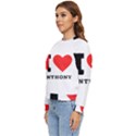 I love Anthony  Women s Long Sleeve Raglan Tee View2