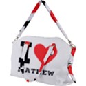 I love mathew Canvas Crossbody Bag View2