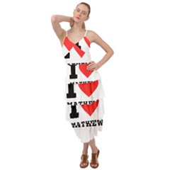 I Love Mathew Layered Bottom Dress by ilovewhateva