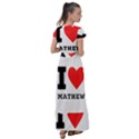 I love mathew Flutter Sleeve Maxi Dress View2