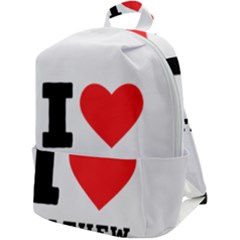 I Love Mathew Zip Up Backpack by ilovewhateva