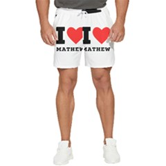 I Love Mathew Men s Runner Shorts by ilovewhateva