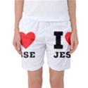 I love jesse Women s Basketball Shorts View1