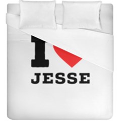 I Love Jesse Duvet Cover (king Size) by ilovewhateva