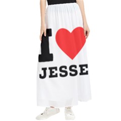 I Love Jesse Maxi Chiffon Skirt by ilovewhateva