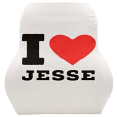 I Love Jesse Car Seat Back Cushion  by ilovewhateva