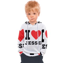 I Love Jesse Kids  Overhead Hoodie by ilovewhateva