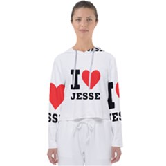 I Love Jesse Women s Slouchy Sweat by ilovewhateva