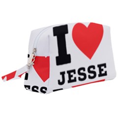 I Love Jesse Wristlet Pouch Bag (large) by ilovewhateva