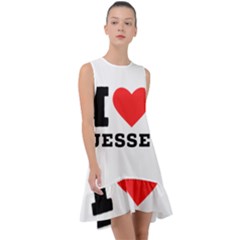 I Love Jesse Frill Swing Dress by ilovewhateva