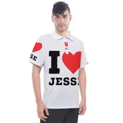 I Love Jesse Men s Polo Tee by ilovewhateva