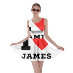 I Love James Skater Dress by ilovewhateva